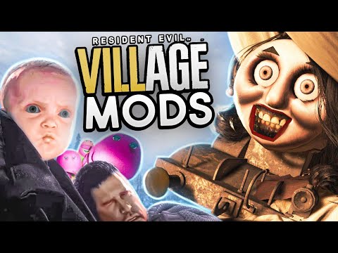 Resident Evil 8 but it's destroyed by mods