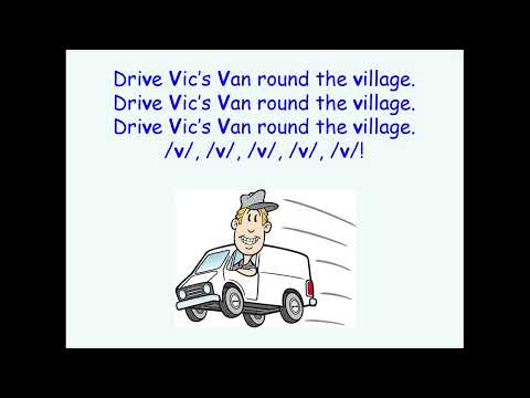 Jolly Phonics /v/ - Sound, Song, Vocabulary and Blending