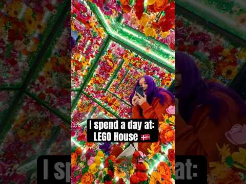 I spend a day at LEGO House 🇩🇰 #advertisement #legohouse #lego #denmark