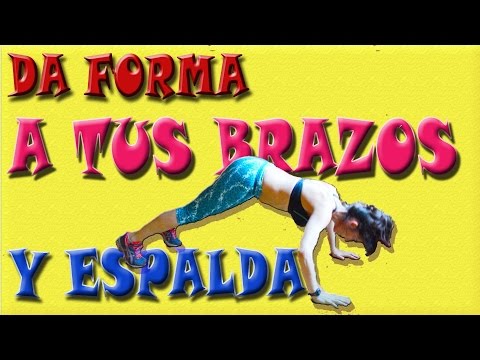 Espalda, hombros y brazos bonitos: ejercicios en casa sin material