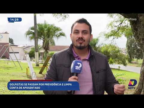 Golpistas se passam por INSS e esvaziam conta de idoso em Itaiópolis
