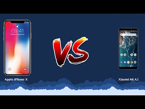 Apple iPhone X vs Xiaomi Mi A2   - Phone battle