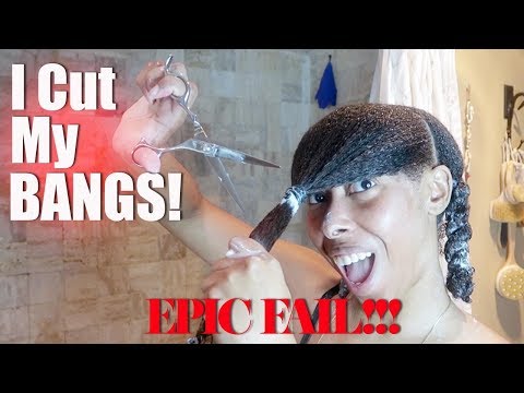 I Cut My Bangs! | EPIC FAIL!!!