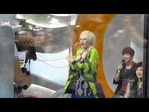 110811 Super Junior Mnet Wide News dance (2)