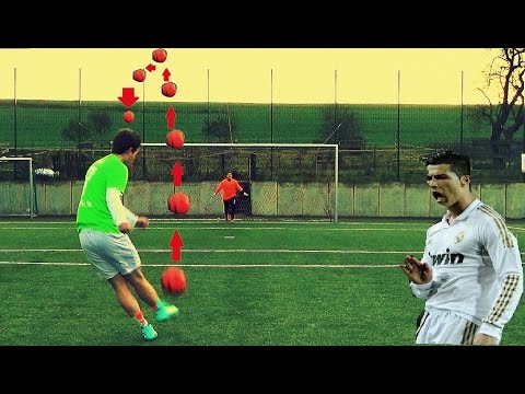 Crazy Insane Knuckleball Free Kick 2014