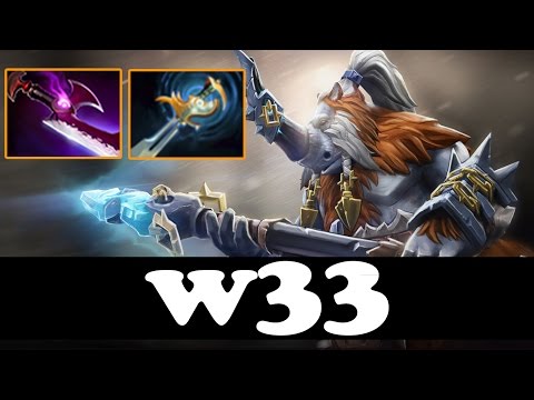 w33 Plays Magnus WITH SILVER EDGE AND ECHO SABRE - 8100 MMR - Dota 2