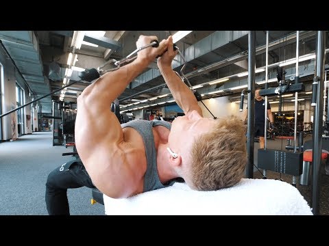 Mein GENAUER TRAININGSPLAN für Brust, Schulter, Trizeps (Push Training)