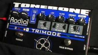 Video thumbnail for Radial Tonebone Trimode Tube Distortion / Overdrive Pedal by ProGuitarShopDemos