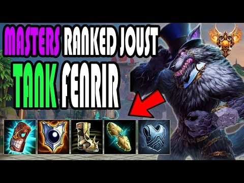 TANK FENRIR SO MUCH CONTROL Masters Ranked Joust- SMITE