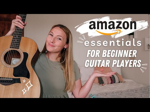 Amazon Essentials for Beginner Guitar Players: affordable capos, picks, straps, strings & more!