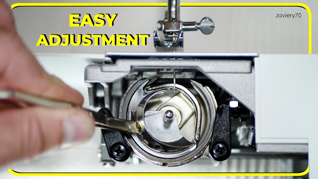 🔸 Why doesn't my sewing machine sew? | Crab adjustment