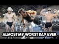 WORST DAY OF MY LIFE (ALMOST) | HUGE BACK WORKOUT