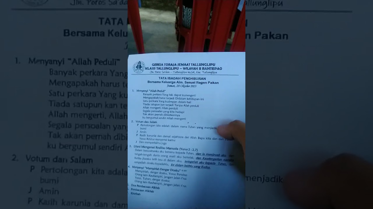 lagu ibadah untuk penghiburan