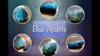 preview picture of video 'Blue Apatite - Lets Talk Stones'