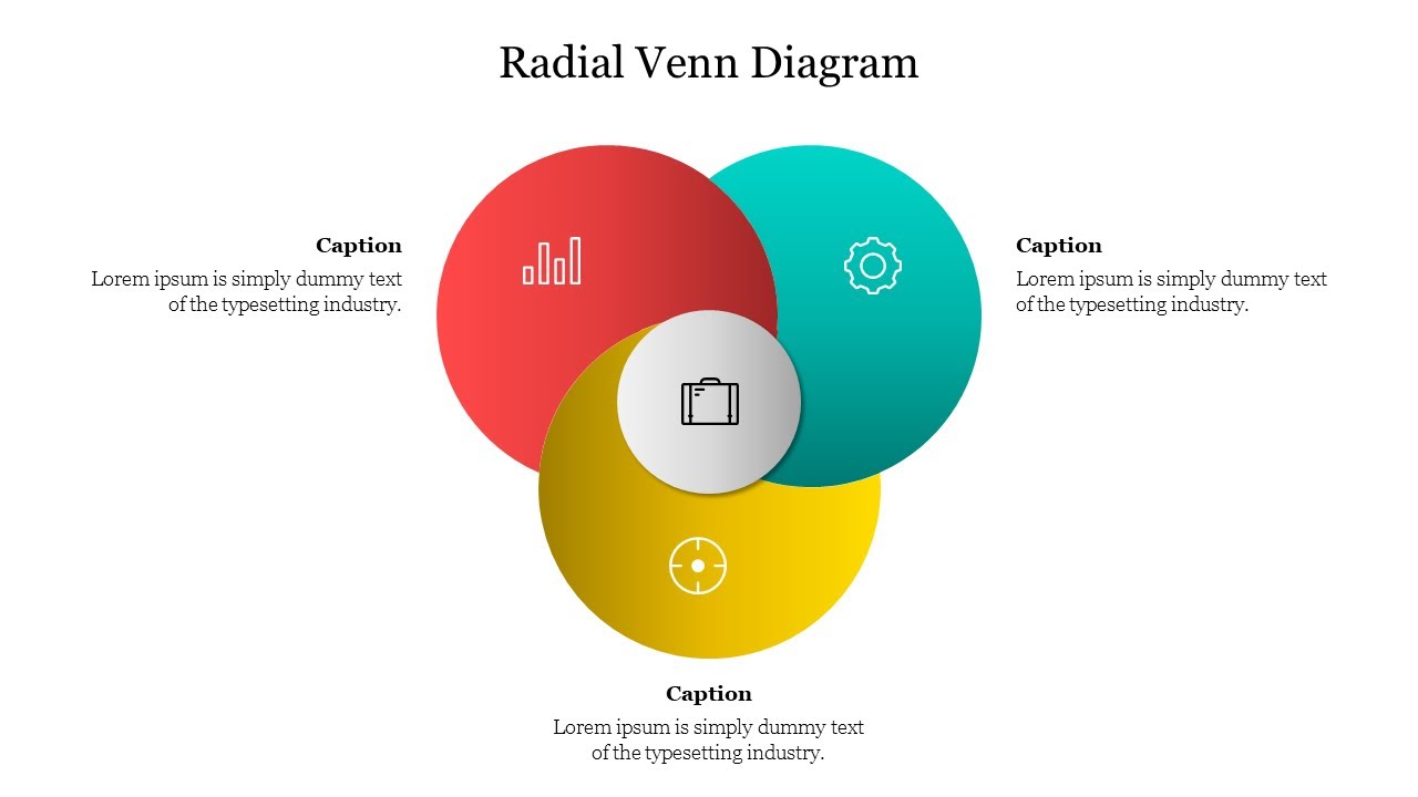 How Make A Radial Venn Diagram In PowerPoint