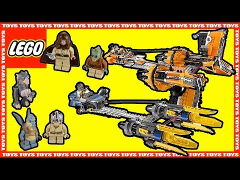 Vidéo LEGO Star Wars 7962 : Anakin Skywalker and Sebulba's Podracers