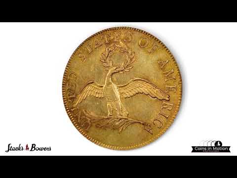1797 Capped Bust Right Eagle. Small Eagle. BD-1, Taraszka-7. Rarity-5. AU-58 (PCGS).