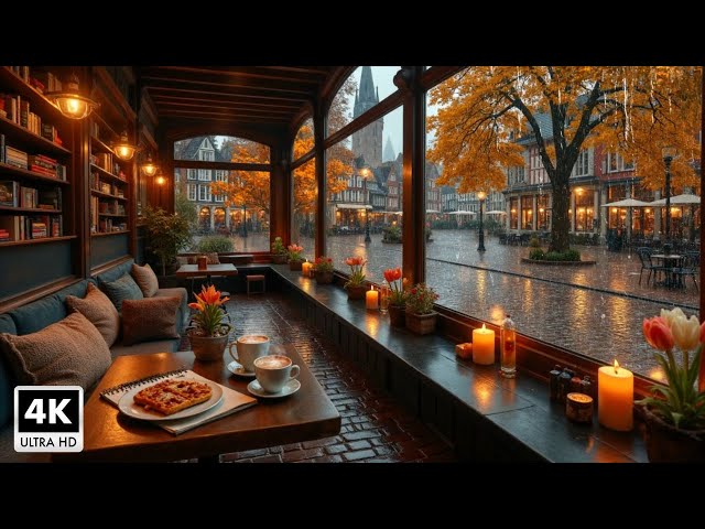 Cozy Coffee Shop on a Rainy Day 🍂 Soft Jazz for Relaxation, Study, Work & Calm Nights #8 SDDEFAULT Thumbnail