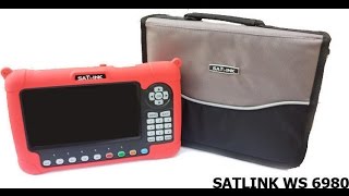 Satlink WS-6980 Digital-Satellite Finder - UNBOXING