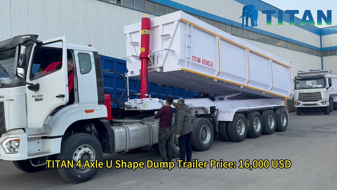 dump semi trailer
