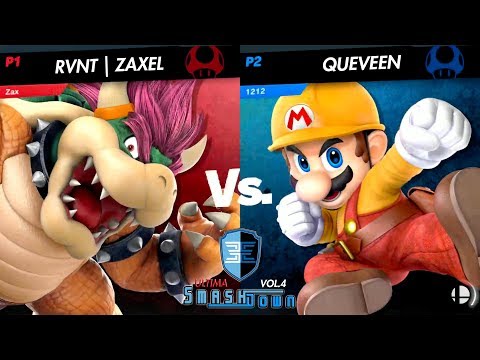 SmashDown Ultima Vol. 4  - RVNT | Zaxel Vs. Queveen - Winners Semi-Finals