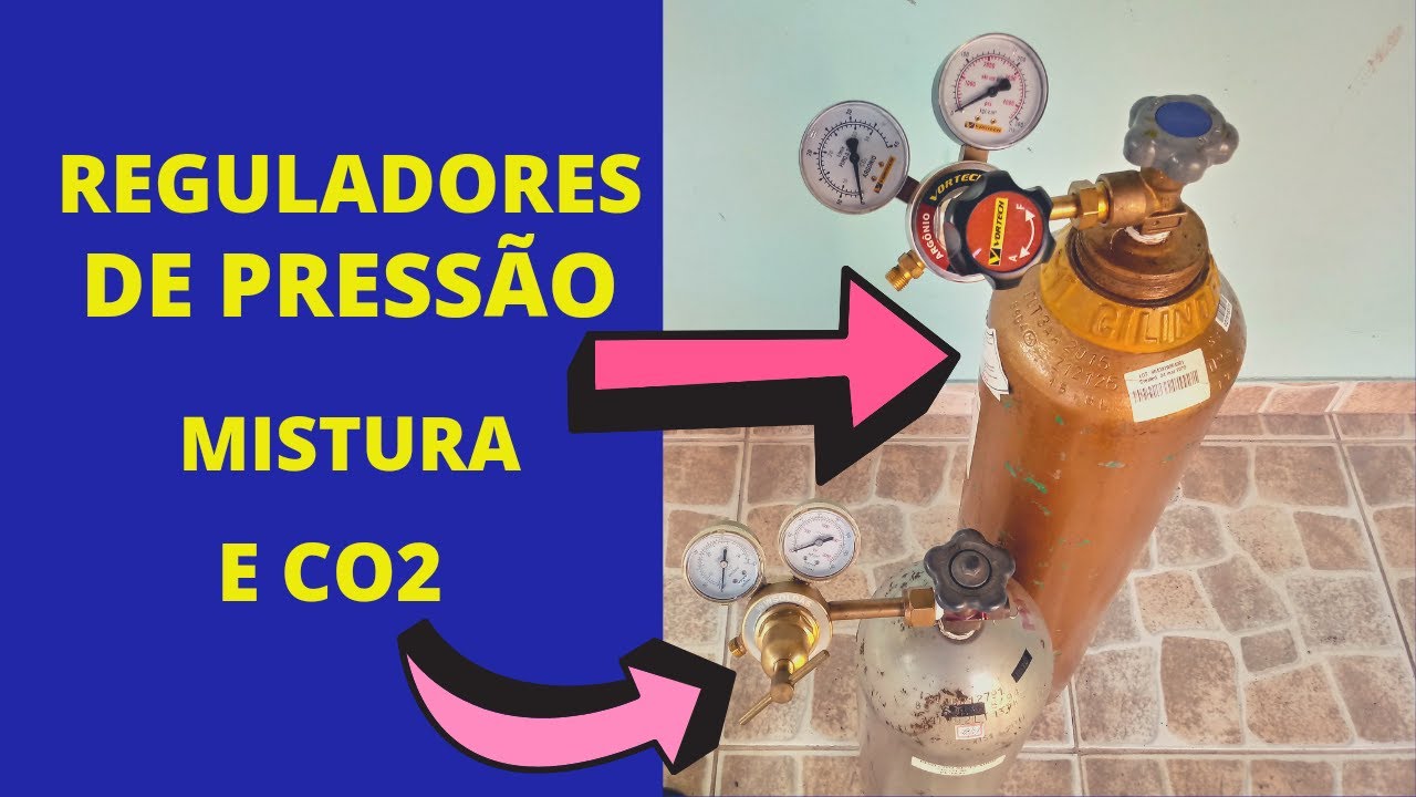 (REGULADORES DE PRESSÃO) mistuta e co2, como instalar e manusear