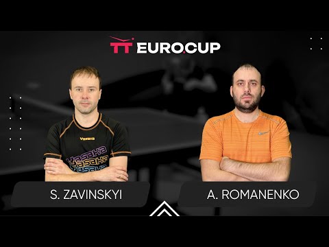 00:30 Serhii Zavinskyi - Andrii Romanenko 12.11.2024 TT Euro.Cup Ukraine Professional. TABLE 3