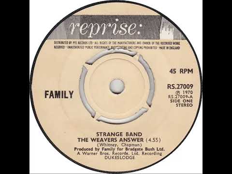 UK New Entry 1970 (154a) Family - The Weaver's Answer