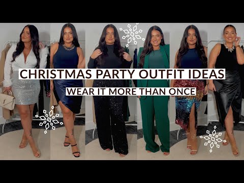 ✨FLATTERING & COMFORTABLE CHRISTMAS PARTY OUTFIT IDEAS...