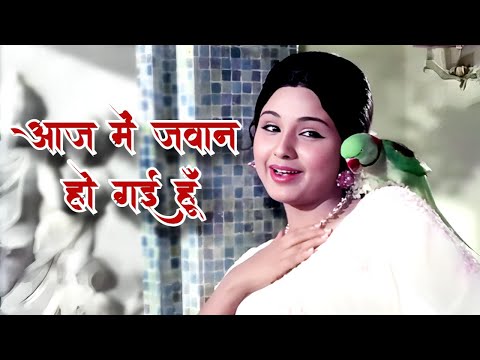 Aaj Main Jawan Ho Gai Hun 4k : Lata Mangeshkar Song | Leena Chandavarkar | Main Sundar Hoon Song