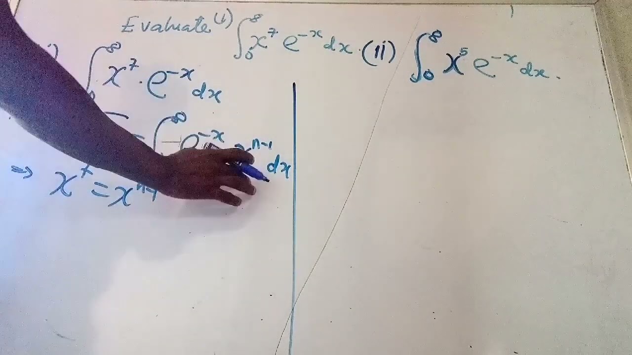 USING GAMMA FUNCTION TO SOLVE QUESTIONS ON INTEGRATION.