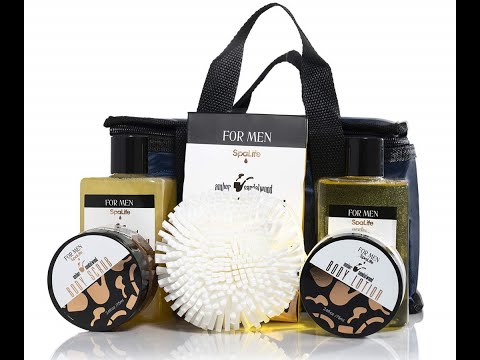 Spa Life All-Natural Bath and Body Luxury Spa Gift Set Basket