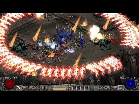 [Path Of Diablo] Dual Oath Frenzy Barbarian - Diablo Clone fight