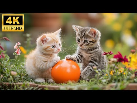 Nature’s Playground 4K – Witness The Magic of Baby Animals in a Relaxing 🌿 Soft Music 2025