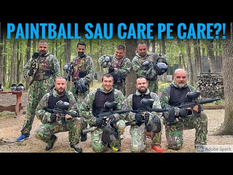 Jocul de PAINTBALL - prima data la paintball in Edenland Park