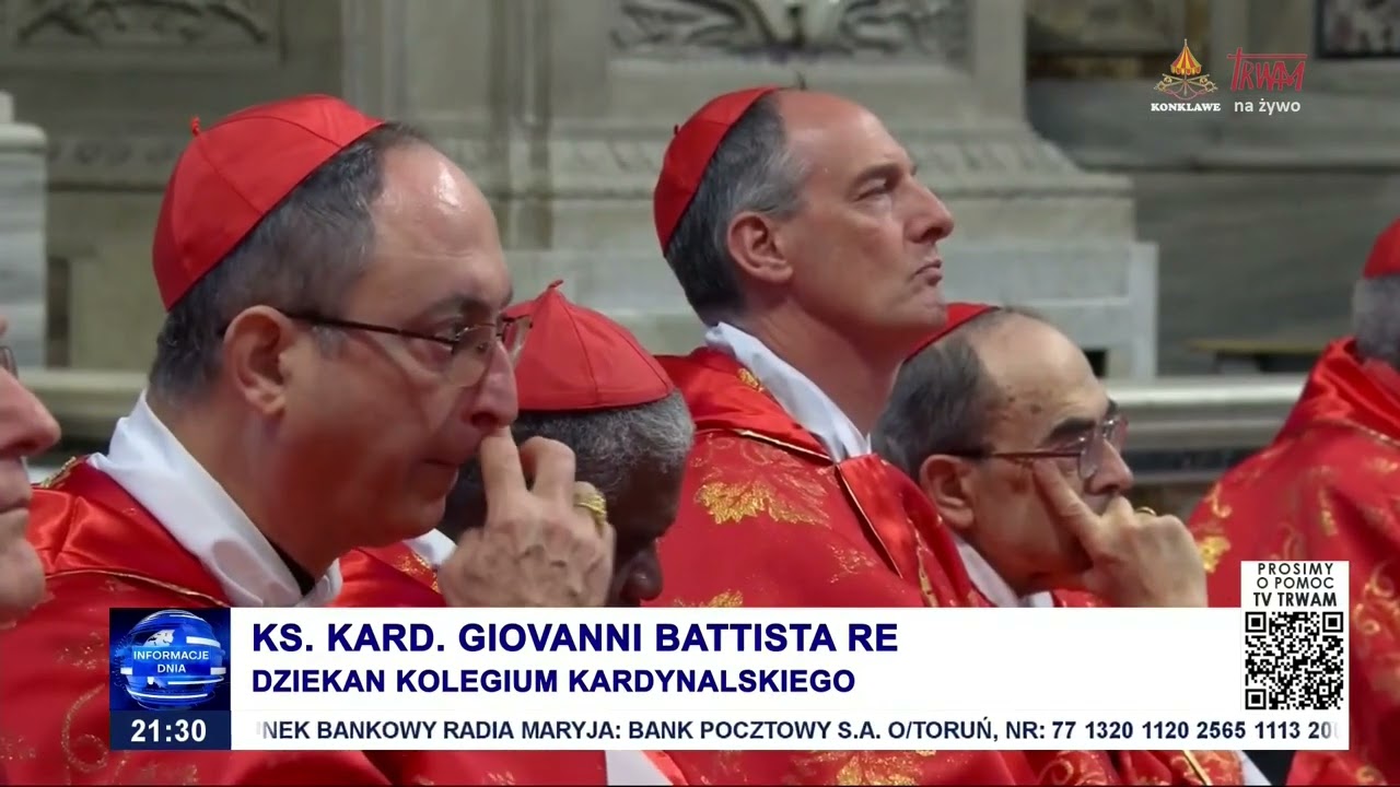 Pierwszy dzień konklawe – księża kardynałowie nie wybrali Papieża