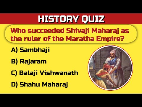 Shivaji Maharaj Quiz: Test Your Knowledge on the Maratha Empire | History Quiz