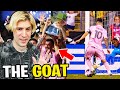 xQc Reacts to MESSI Clutch Goal!! (MLS Cup)