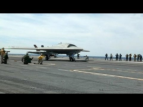 Marinha americana apresenta o drone do futuro