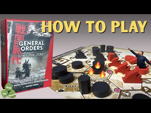 General Orders: Sengoku Jidai - How to Play