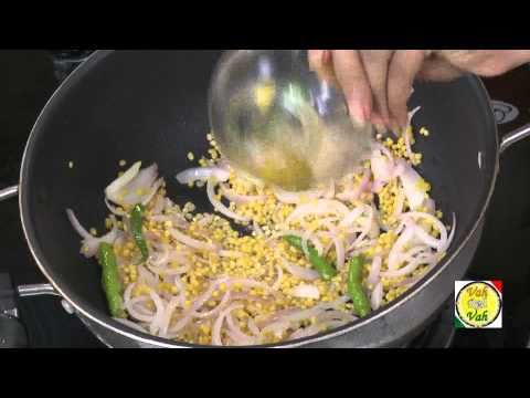 Spinach Moong Dal Fry - By Vahchef @ Vahrehvah.com