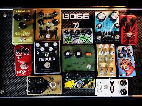 FUZZ WAR - 13 fuzz pedals shootout