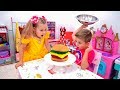 Diana Pretend Play With Candy Food