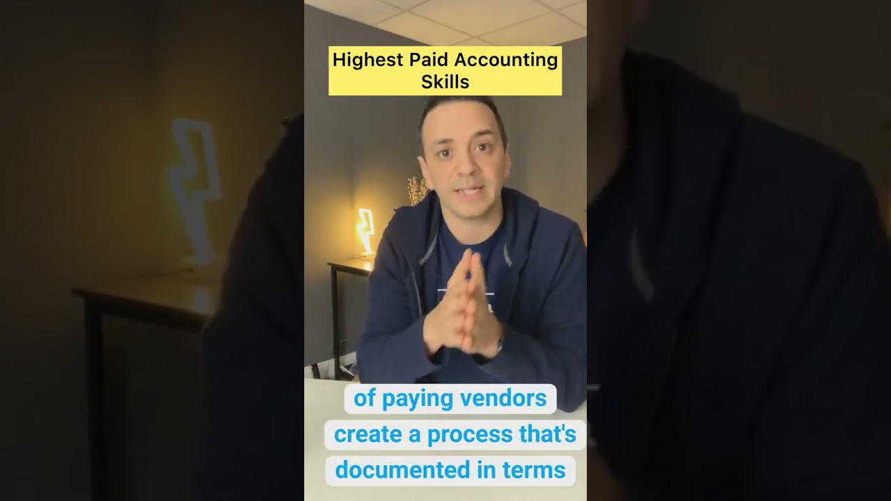 Highest paid Accounting skills #Shorts