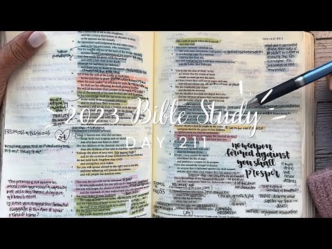 Study the Bible in One Year: Day 211 Isaiah 54-58 | Bible study for beginners