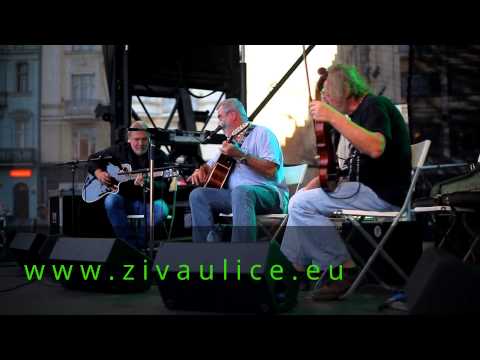 Vladimír Mišík, Michal Prokop, Luboš Andršt a Jan Hrubý @ Živá ulice 2012 Plzeň