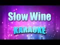 Tony Toni Tone - Slow Wine (Karaoke & Lyrics)