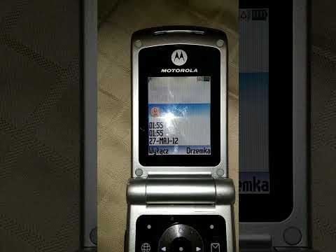 Motorola W377 Alarm