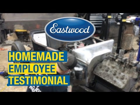 Homemade Employee Testimonial - How to Strip Old Paint - Contour SCT & 3M Bristle Disc - Eastwood