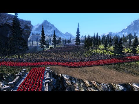 SPARTANS DEFENDING CASTLE AGAINST 55,000 RUNNER ZOMBIES ULTIMATE EPIC BATTLE SIMULATOR UEBS